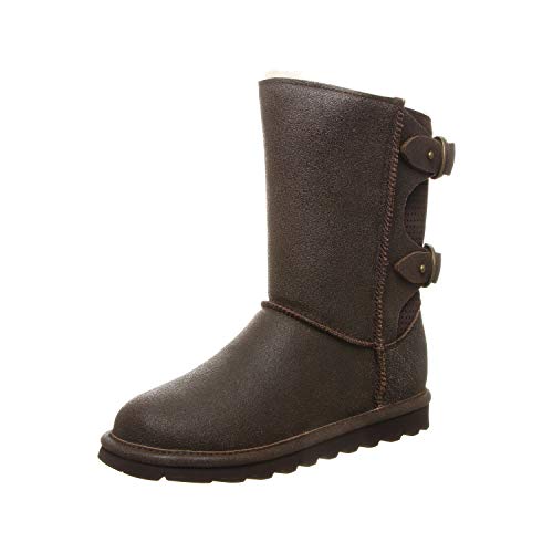 Bearpaw Clara, Botas Slouch Mujer, Marrón (Chestnut Distressed 221), 37 EU