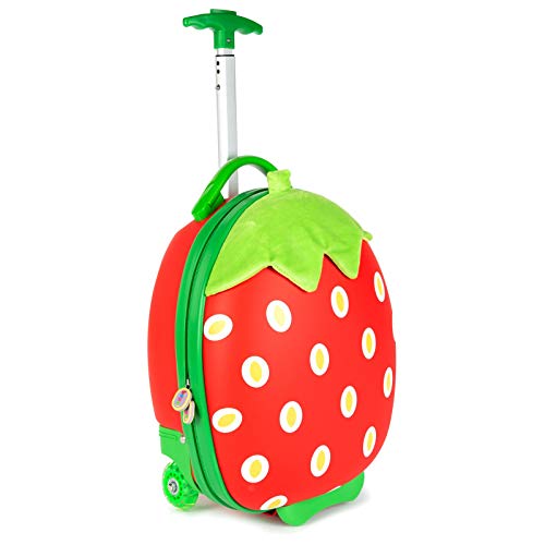 boppi Tiny Trekker Maleta Trolley Infantil Equipaje Cabina 2 Ruedas - 17 litros - Fresa