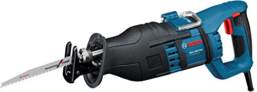 Bosch GSA 1300 PCE Professional - Sierra de sable (4.1 kg, 161 mm, 475 mm, Negro, Azul)