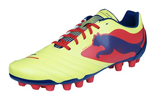 BOTAS DE FUTBOL DE HOMBRE PUMA POWER CAT 4 AG BLAZING YELLOW FLAME SCARLET (N-41)