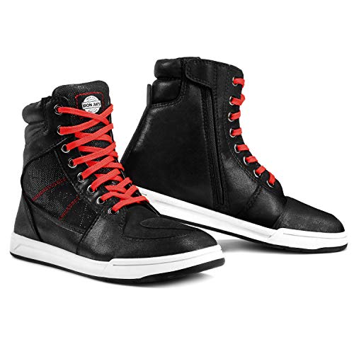 Botas de Moto para Hombre, Zapatillas de Moto Casuales Antideslizantes, Zapatillas de Motocross …