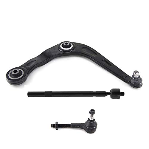 Brazo de suspensión de rueda izquierda, 3 piezas, compatible con Peugeot 206, 206+, 207