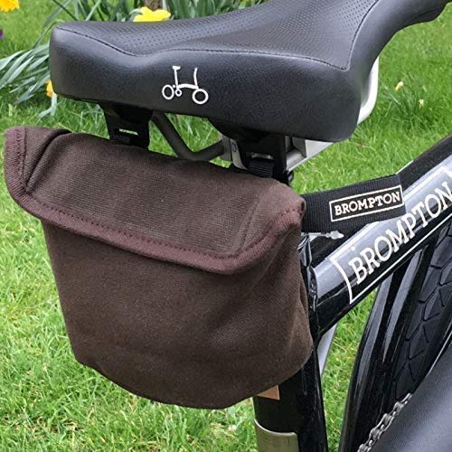 Brompton Bolsa de sillín - Lona encerada