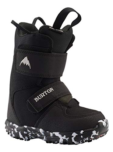 Burton Mini Grom Botas de Snowboard, Infantil, Negro, 11C