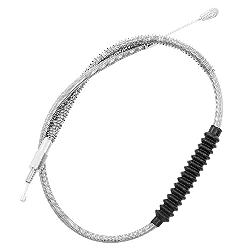 Cables de la Unidad de Moto 39.4"100 Cm/Apto para -Harley Electra Street Road Glide King FLHR Ultra Classic FLHTCU FLHTC/Motorbike Cable De Embrague Cable De Motocicleta Línea De Cable Línea De C