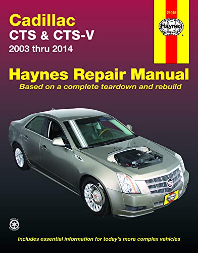 Cadillac Cts & Cts-V 2003 Thru 2014 (Haynes Manual)