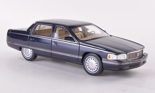 Cadillac Sedan DeVille 1994 - Modelo de coche (escala 1:43), color azul