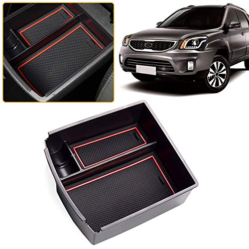 Caja De Almacenamiento Apoyabrazos Para K IA Sportage 2018 Caja Interior Interior Center Console Armrest Storage Boxpersonalizada Bandeja