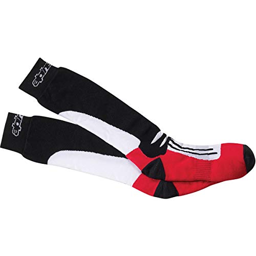 Calcetines transpirables unisex perfectos con Alpinestars RacingRoad Botas de carreras S/M Black Red