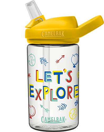 CamelBak Botellas Eddy+ Kids, Niños, Amarillo, ESTANDAR