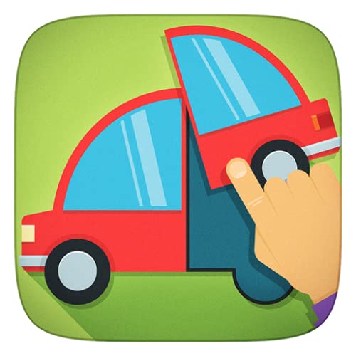 Camiones, grúas, vehículos y todo el coche gratis Juegos de Puzzles - App para niños niñas y niños (bebés, niños pequeños y preescolar)