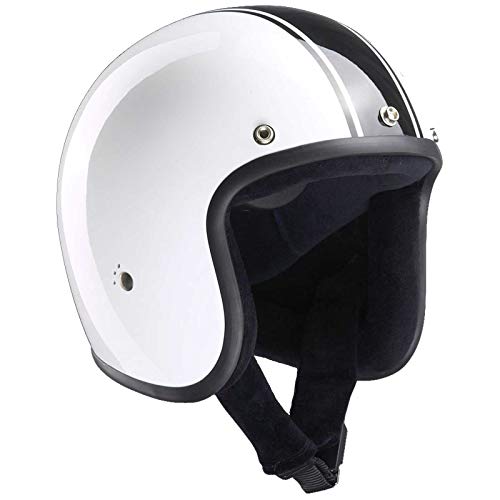 Casco para motocicleta Classic Jet de la marca Bandit, diseño liviano y cómodo