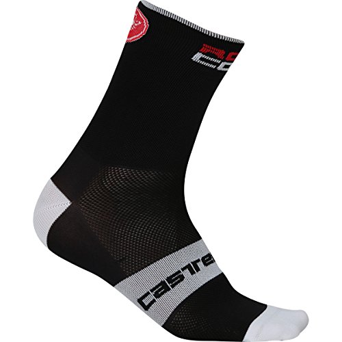 Castelli 2017 Rosso Corsa 6 Cycling Sock - R17036