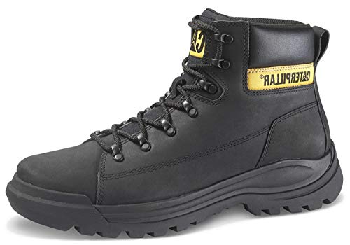 Caterpillar Braun, Botas Clasicas Hombre, Negro (Black Black), 40 EU