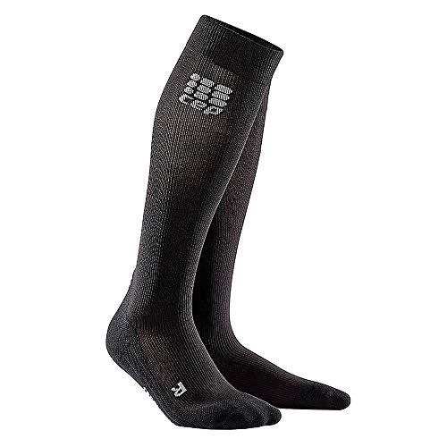 CEP Socks for Recovery Calcetines recuperación, negro, L para Hombre