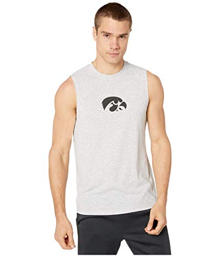 Champion College Iowa Hawkeyes Field Day Muscle Tee Oxford Grey LG