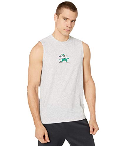 Champion College Notre Dame Fighting Irish Field Day Muscle Tee Oxford Grey LG