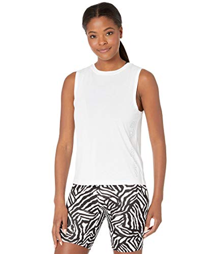 Champion Women's Sport Muscle Tank, White-586433, Large