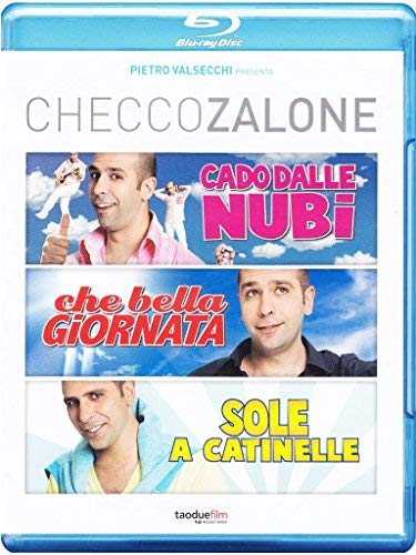 Checco Zalone Collection ( Cado dalle nubi / Che bella giornata / Sole a catinelle ) ( What a Beautiful Day / Sun in Buckets / Am I Going? ) [ Origen Italiano, Ningun Idioma Espanol ] (Blu-Ray)