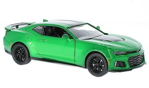 Chevrolet Motormax Camaro ZL1 2017 Met.-Green/Black 1:24