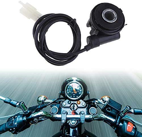 Chongxiang Cable del sensor Accesorios con estilo durable de la motocicleta velocímetro del odómetro tacómetro sensor for Yamaha for H0NDA for Suzuk!Accesorios de la motocicleta Harley Fácil de instal