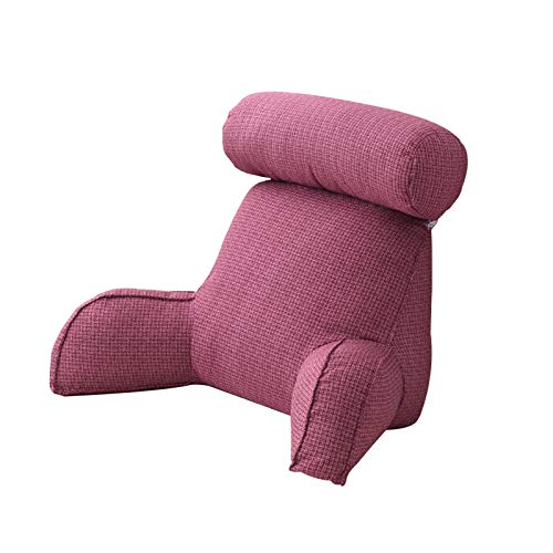 chora Respaldo de Lectura Almohada de Reposo en Cama con Brazos, Relleno de Espuma viscoelástica de Felpa Cojín de Respaldo para Leer y Ver televisión Best Service