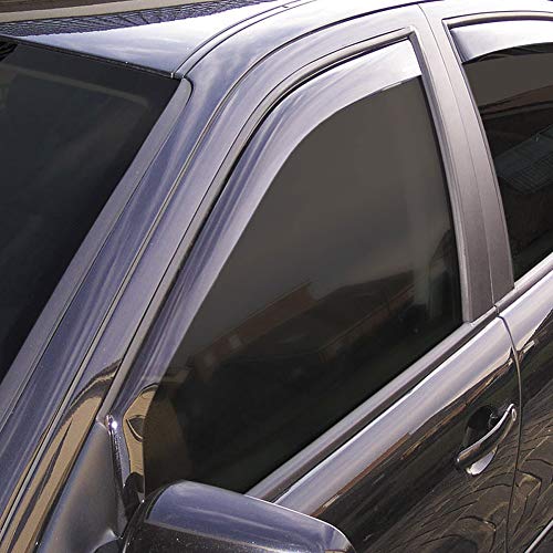 ClimAir 3939 Dark Deflectores de aire Negro compatible con Volkswagen Caddy V/1K 2/4 puertas 2015