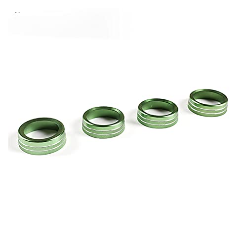 CMEI Aleación de Aluminio Aire Acondicionado Interruptor de CD Botón de CD Ajuste para Toyota Tacoma 2015 2017 2017 2018 2018 2019 2020 Accesorios Interiores del automóvil (Color Name : Green)