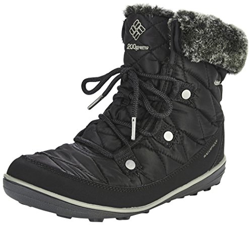 Columbia Heavenly Shorty Omni-heat Botas de invierno para mujer, Negro(Black Kettle), 40.5 EU