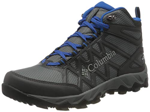 Columbia Peakfreak X2 Mid Outdry', Botas de Senderismo, para Hombre, Graphite, Blue Jay, 41.5