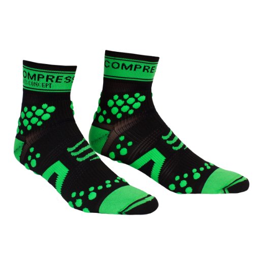 COMPRESSPORT Pro Racing V2 Trail Hi - Calcetines para Mujer, Multicolor, Talla M