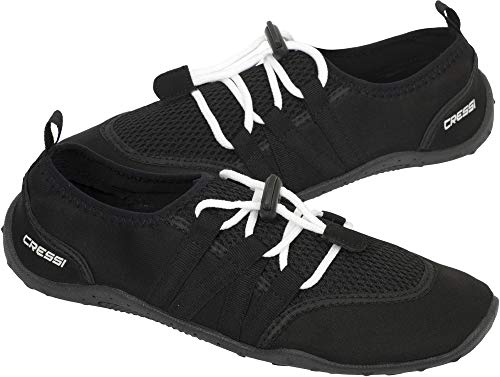 Cressi Elba Pool Shoes Zapatillas Chanclas Unisex Adulto, Negro, 40