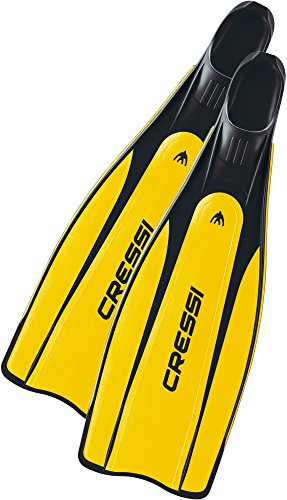 Cressi Flossen Pro Star Aletas, Unisex, Amarillo, 37-38