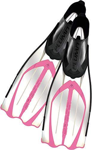 Cressi Pluma - Aletas de buceo, color rosa (pink) - Tamaño 33/34