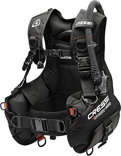 Cressi Start Pro New B.C.'D Chaleco, Unisex, Negro, XL