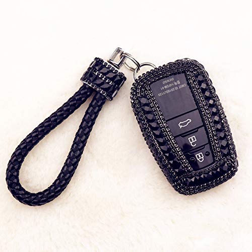 Cubierta de la llave del coche Diamond Car Remote Smart Key Cubierta Caso Shell For Toyota Prius CAMRY COROLLA C-HR CHR RAV4 PRADO 2017 2018 2019 2020 Accesorios Accesorios Caja de clavija de la llave