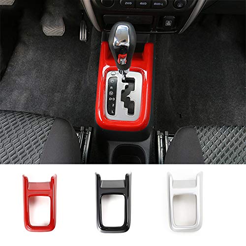 DENGD ABS Car Interior Gear Shift Panel Decoración Cubierta Transfer Trim Stickers para Suzuki Jimny 2007 2008 2009 2010 2011 2012 2013 2014 2015 2016 2017 2018 2019 2020