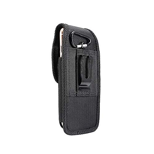 DFV mobile - Funda Cinturon en Nylon con Clip Metálico Business para myPhone S-Line - Negra