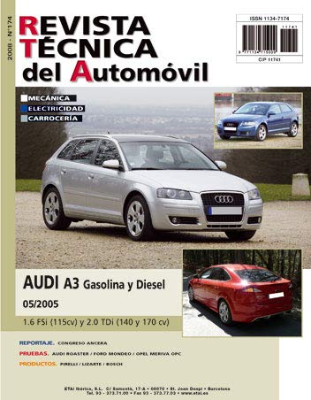 Documentación técnica RTA 174 AUDI A3 II FASE 1 (2003 -2008)