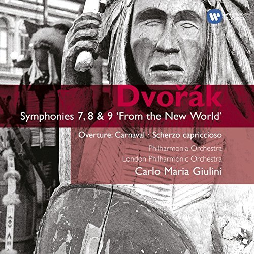 Dvorak: Symphonies 7, 8 & 9 'From the New World', Overture Carnaval, Scherzo Capriccioso, Carlo Maria Giulini