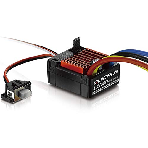 DYS QUICRUN 1060 ESC cepillado 60A 2-3S LiPo impermeable para RC 1/10th Touring Cars Buggies Trucks Rock Crawlers