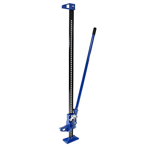 ECD Germany Gato mecánico en acero 3T Jack para automóviles herramienta elevadora Tractor Cric Offroad ATV Jack 4x4 3000 kg 60"153 cm Palanca de levantamiento vehículos pesados tractor camiones