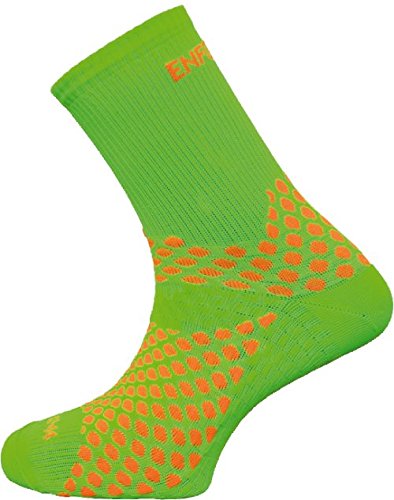 Enforma Duathlon Pro Extreme - Calcetines Deportivos Unisex, Color Verde, Talla S (36-38)