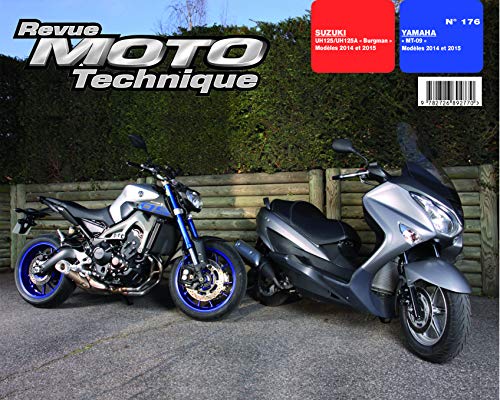 E.T.A.I - Revue Moto Technique 176 - SUZUKI Burgman 125 et - YAMAHA MT09