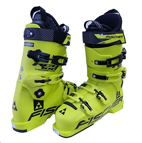 Fischer - FISCHER - Chaussure de Ski - RC4 100 THERMOSHAPE Jaune - taille mondopoint: 25.5