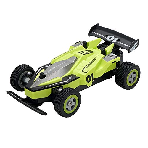 FITYLE Coche a Control Remoto 4WD 2,4 GHz Buggy eléctrico Oruga Coche de Juguete para niños y Adultos - Verde