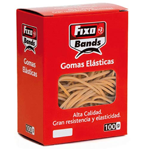 Fixo Caja 100G Gomas Elasticas Nº12