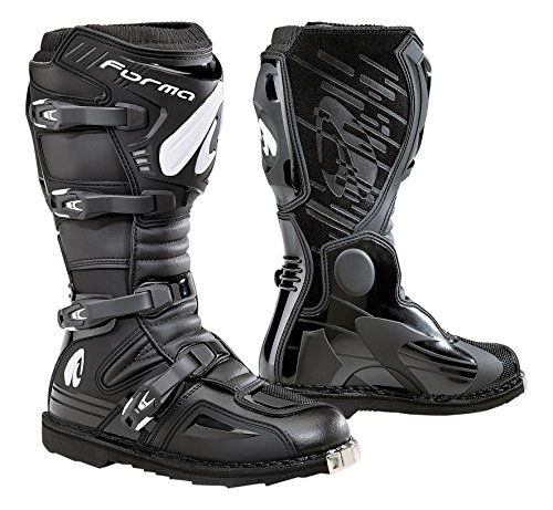 FORMA Botas Moto EVO Homologado CE, Negro, 45