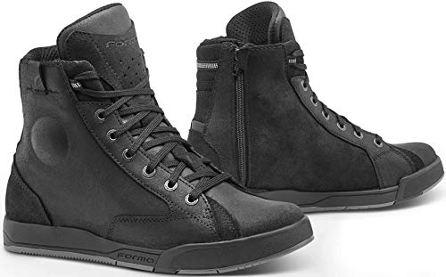 Forma Zapatillas de moto Lounge, color negro, talla 42