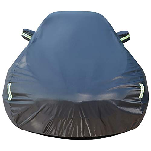 Funda para Coche Tamaño compatible con limusina Cadillac Deville cubierta del coche for cualquier estación impermeable y cortaviento de coches UV cobertura universal llena de ropa de apertura de carro